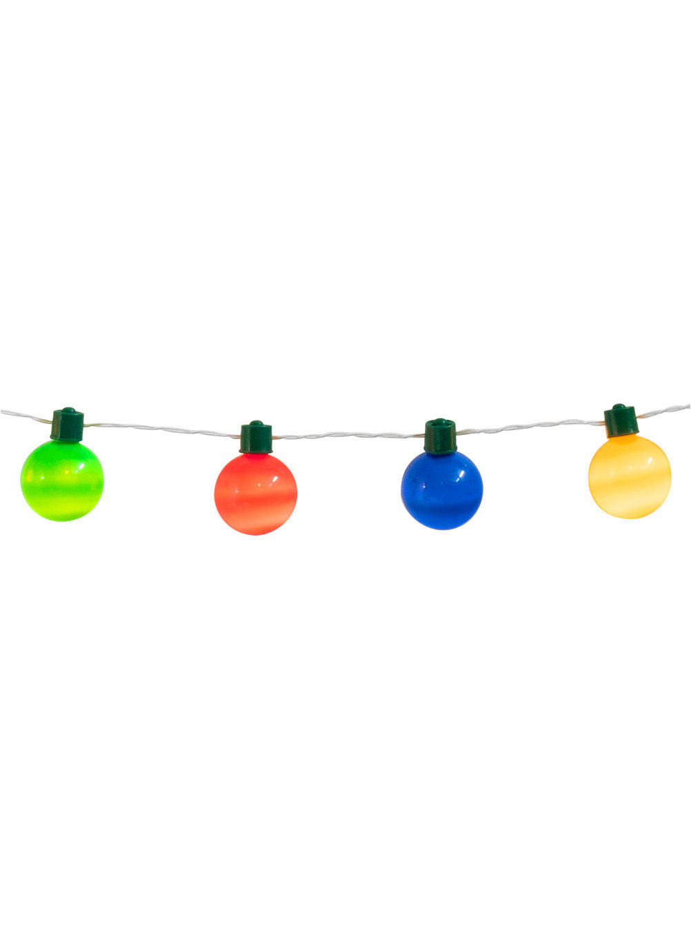 Lichterkette bunte Kugeln 140 cm