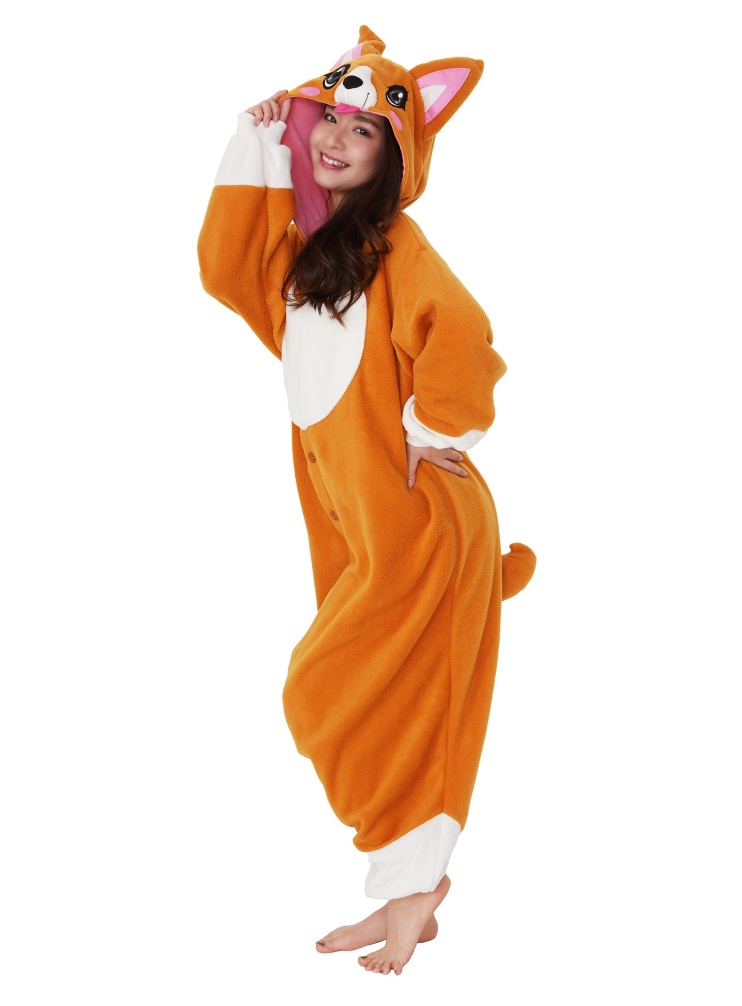 Corgi Kigurumi Kostüm
