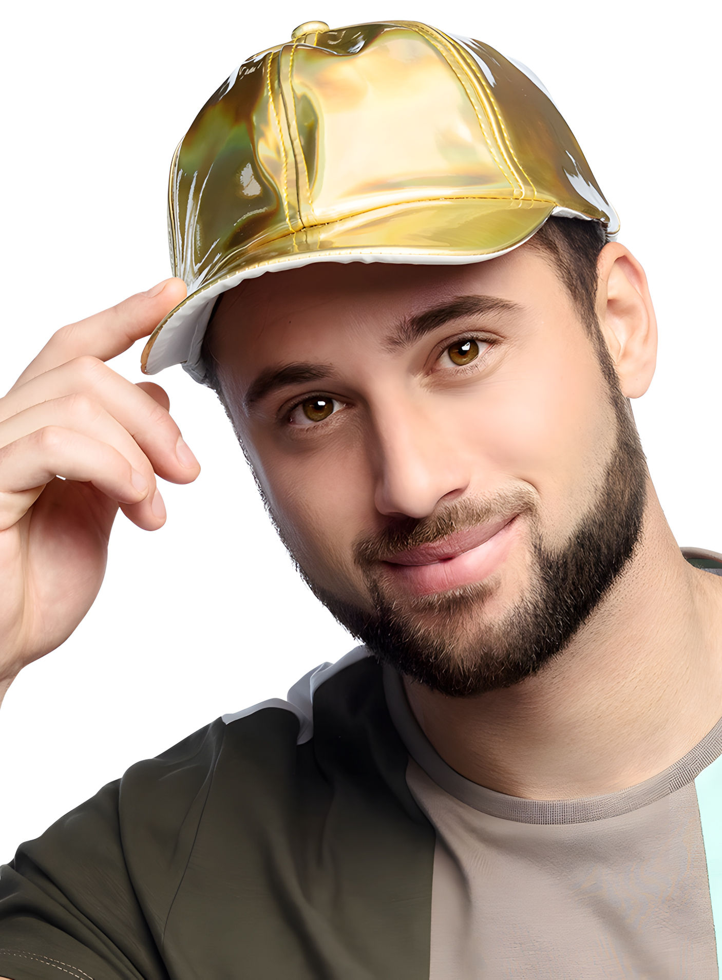 Baseball Cap Holo Gold