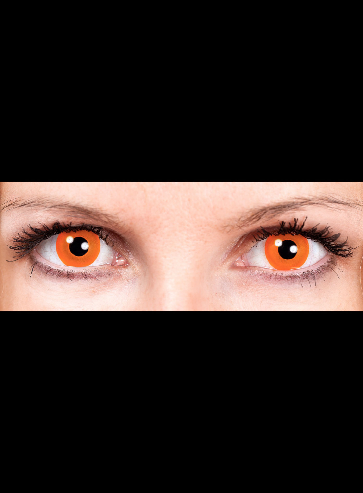 Halloween Orange Kontaktlinsen
