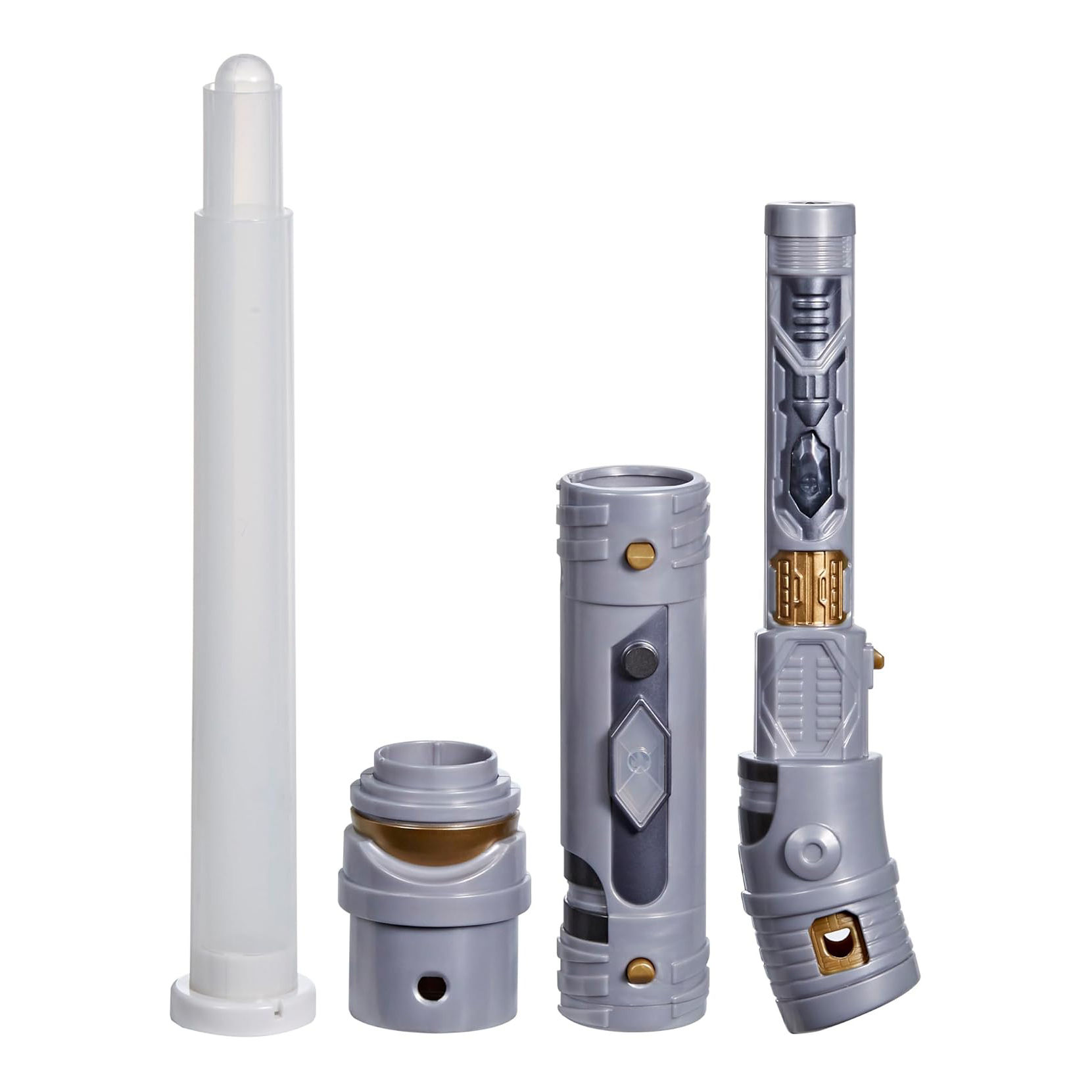 Star Wars Lightsaber Forge Ashoka Tano ausfahrbares weißes Lichtschwert