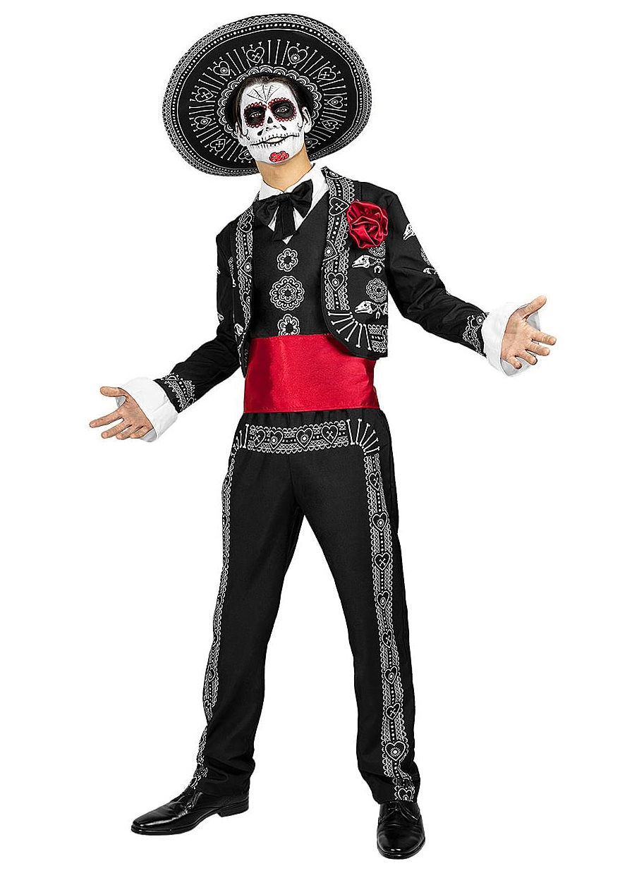 Dia de Los Muertos Edelmann Kostüm