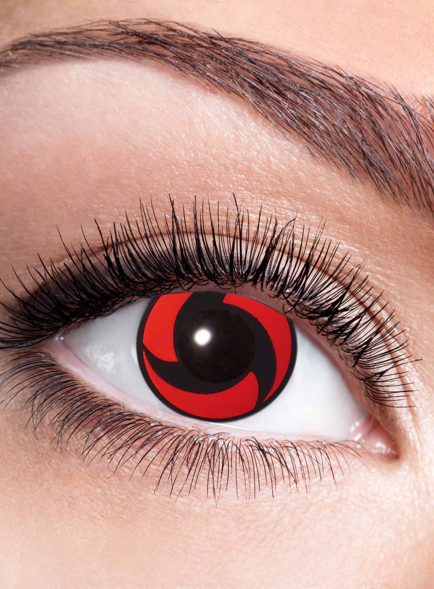 Itachis Mangekyou Sharingan Kontaktlinse mit Dioptrien