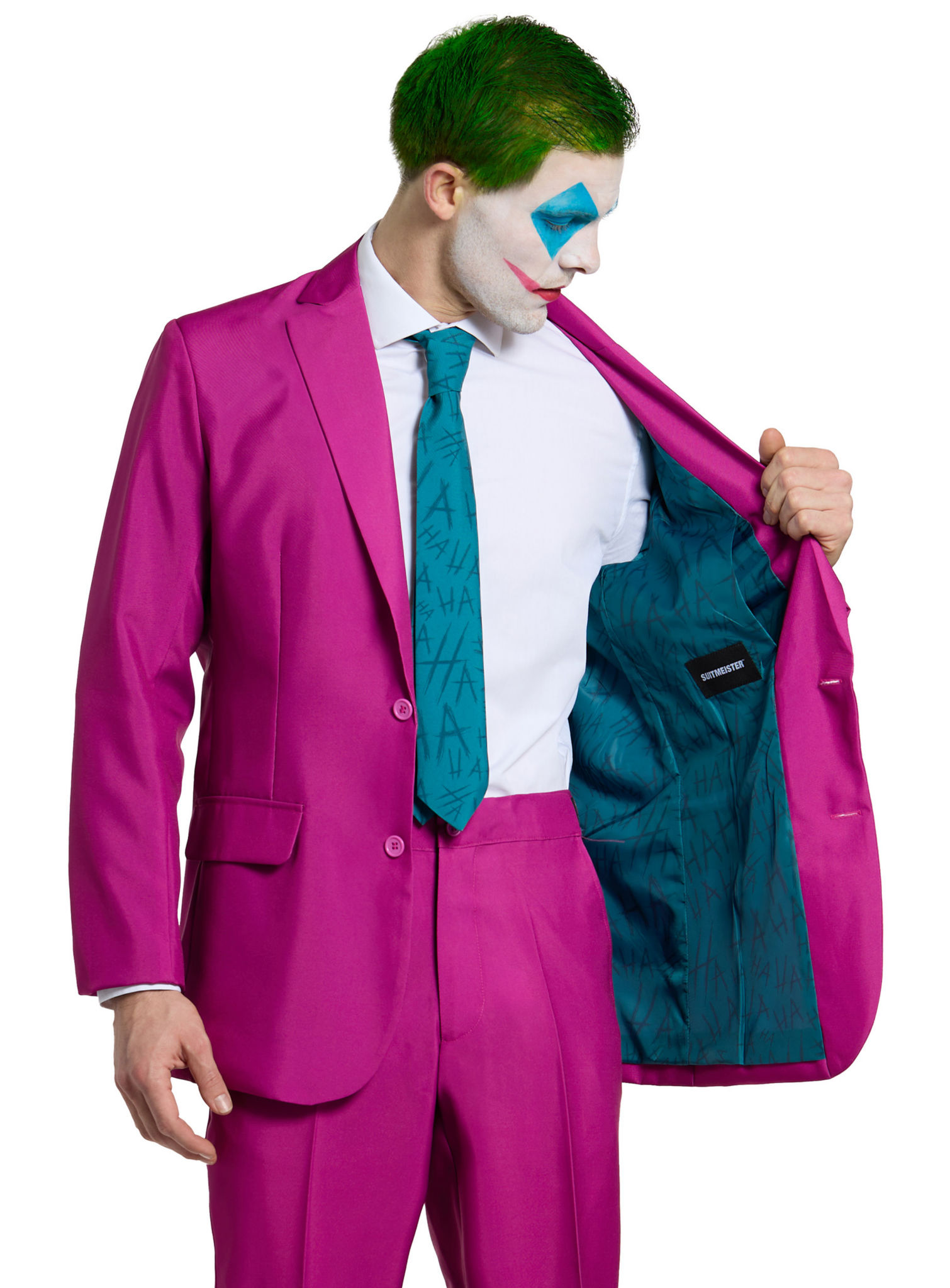 SuitMeister Ruby Red Joker Partyanzug