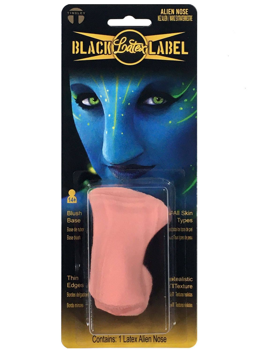 Alien Stammeskrieger Latexnase