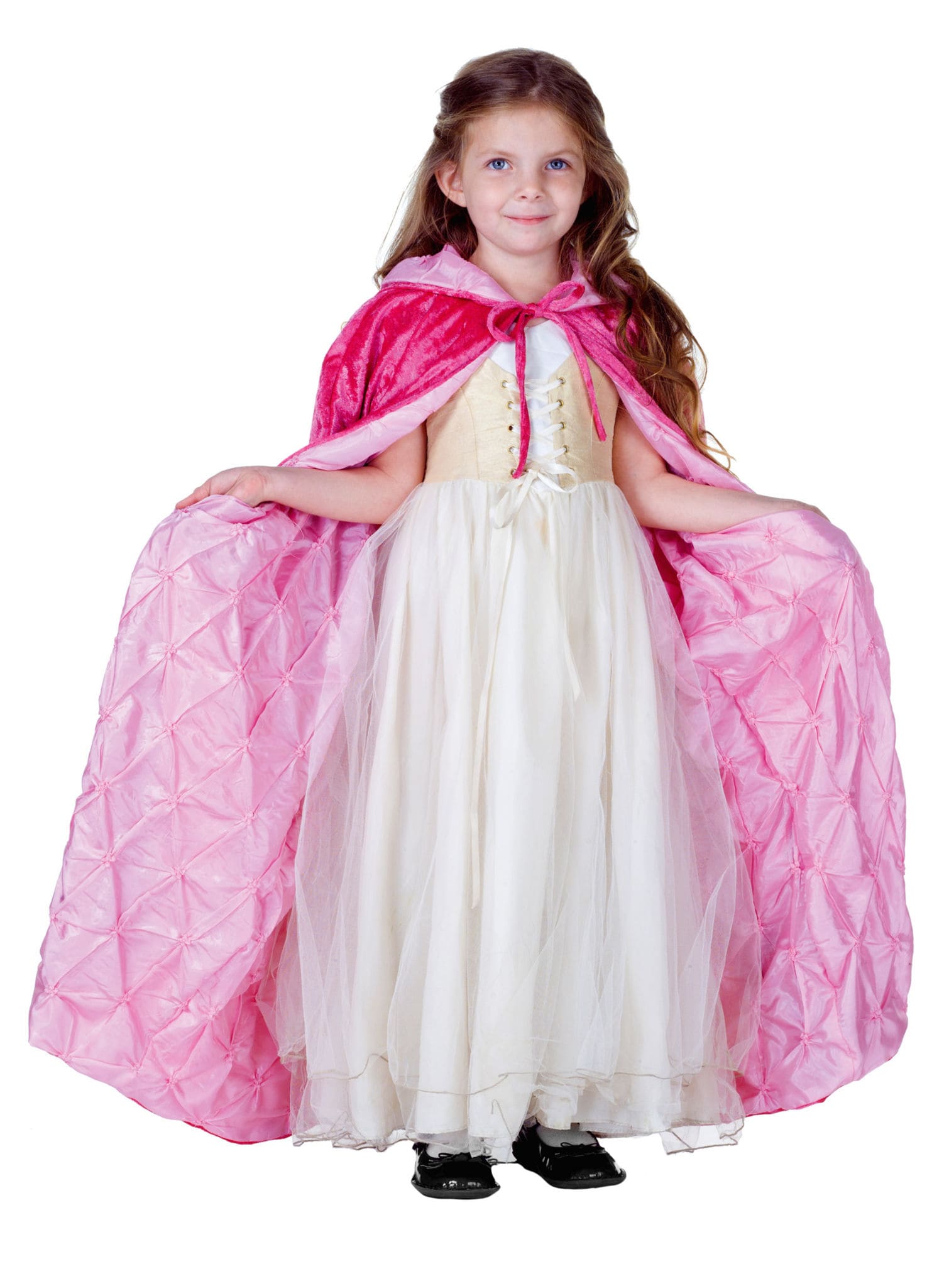 Märchen Umhang für Kinder pink