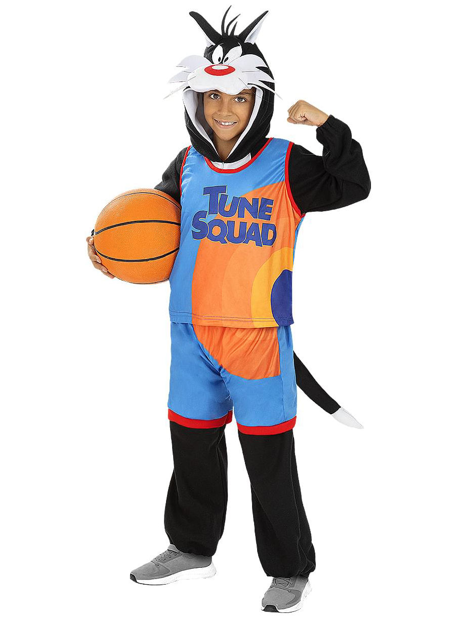 Space Jam – Sylvester Kostüm für Kinder