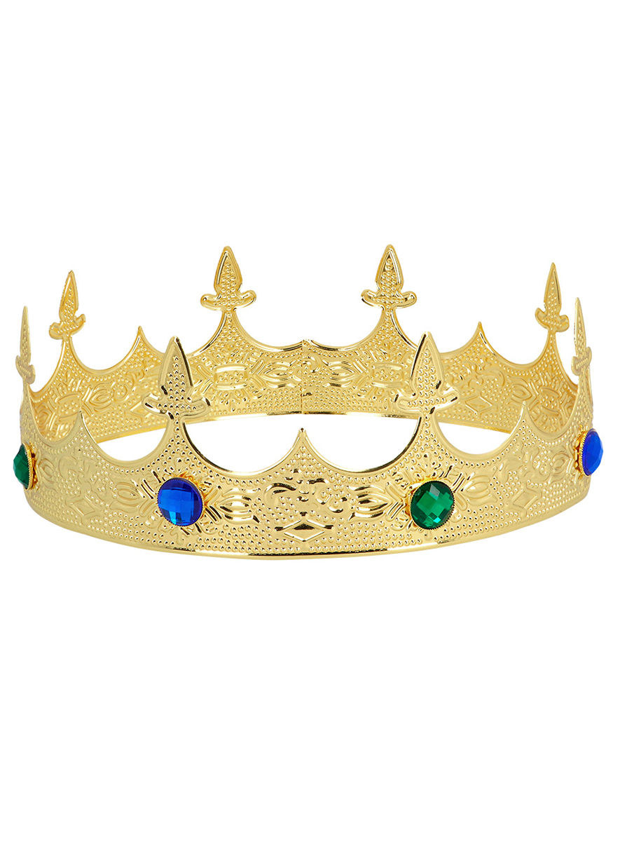 Metalen kroon goud