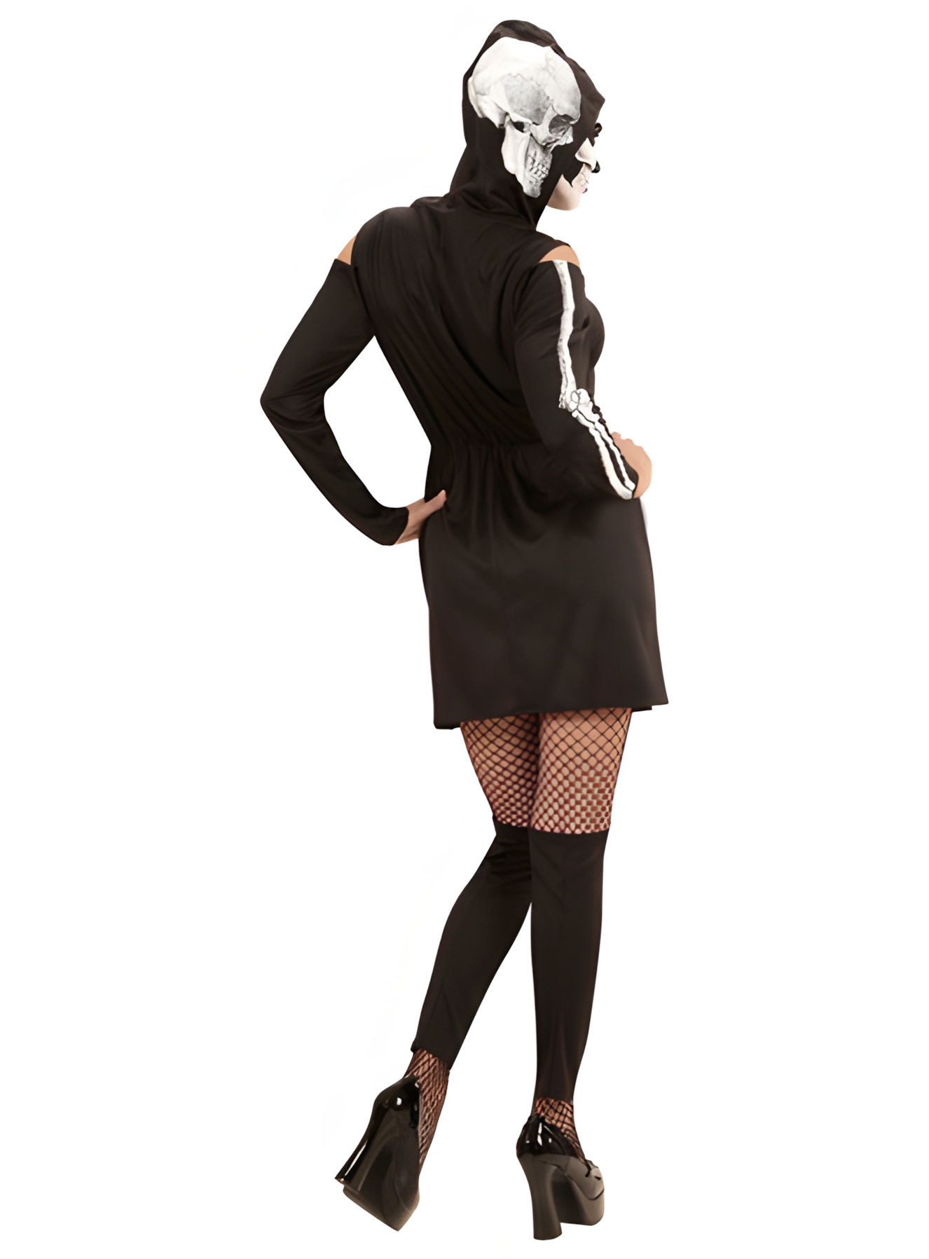 Sexy Knochenbau Kostüm für Damen