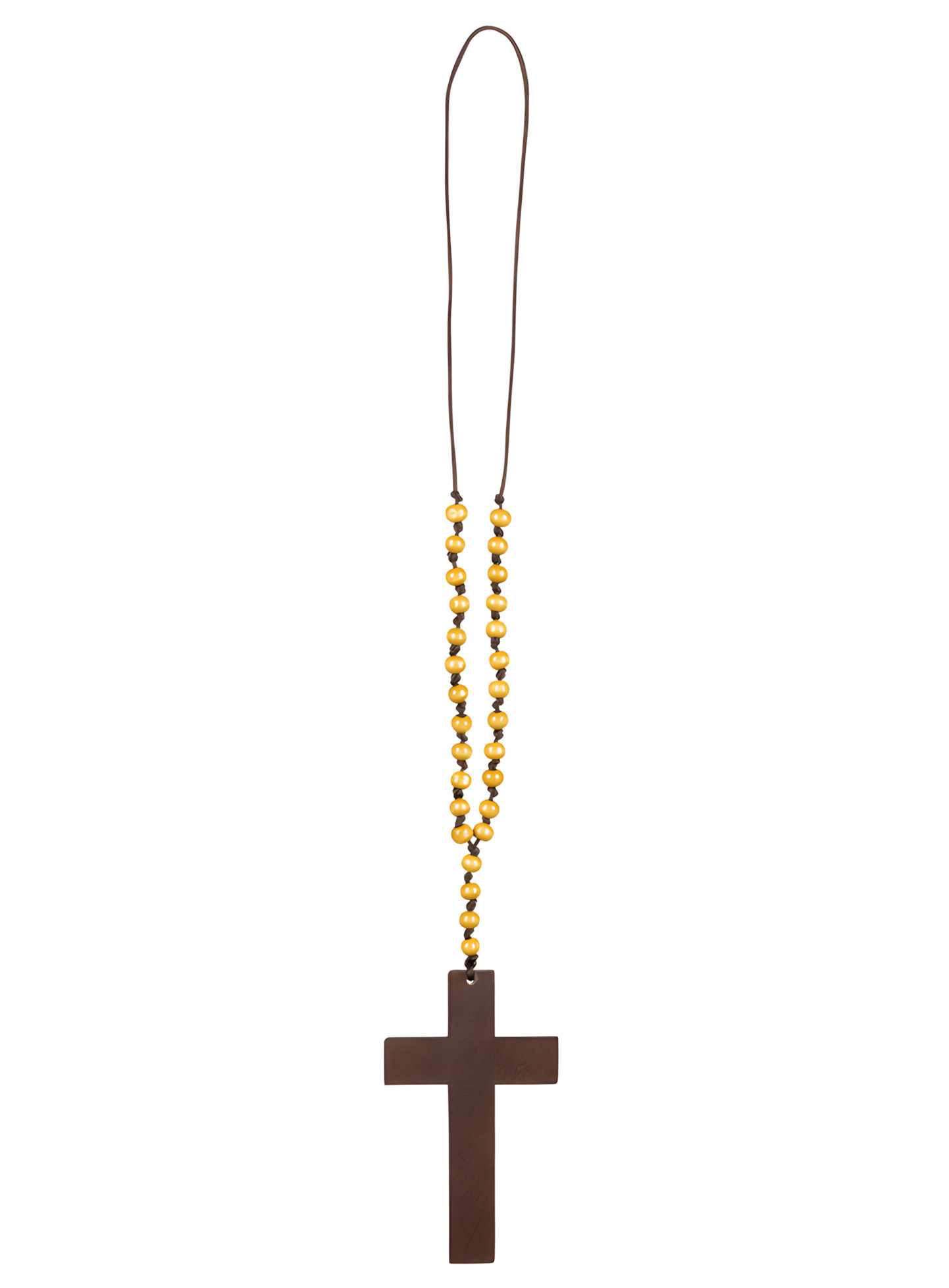 Kreuzkette mit Holzkreuz