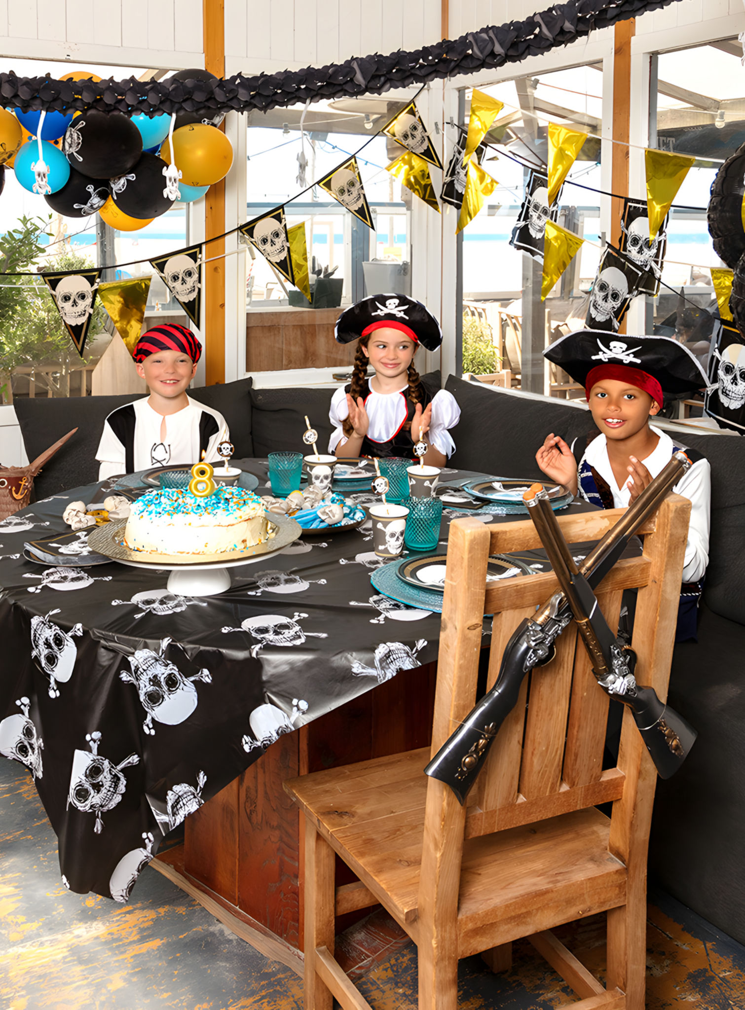 Piraten Party Tischdecke