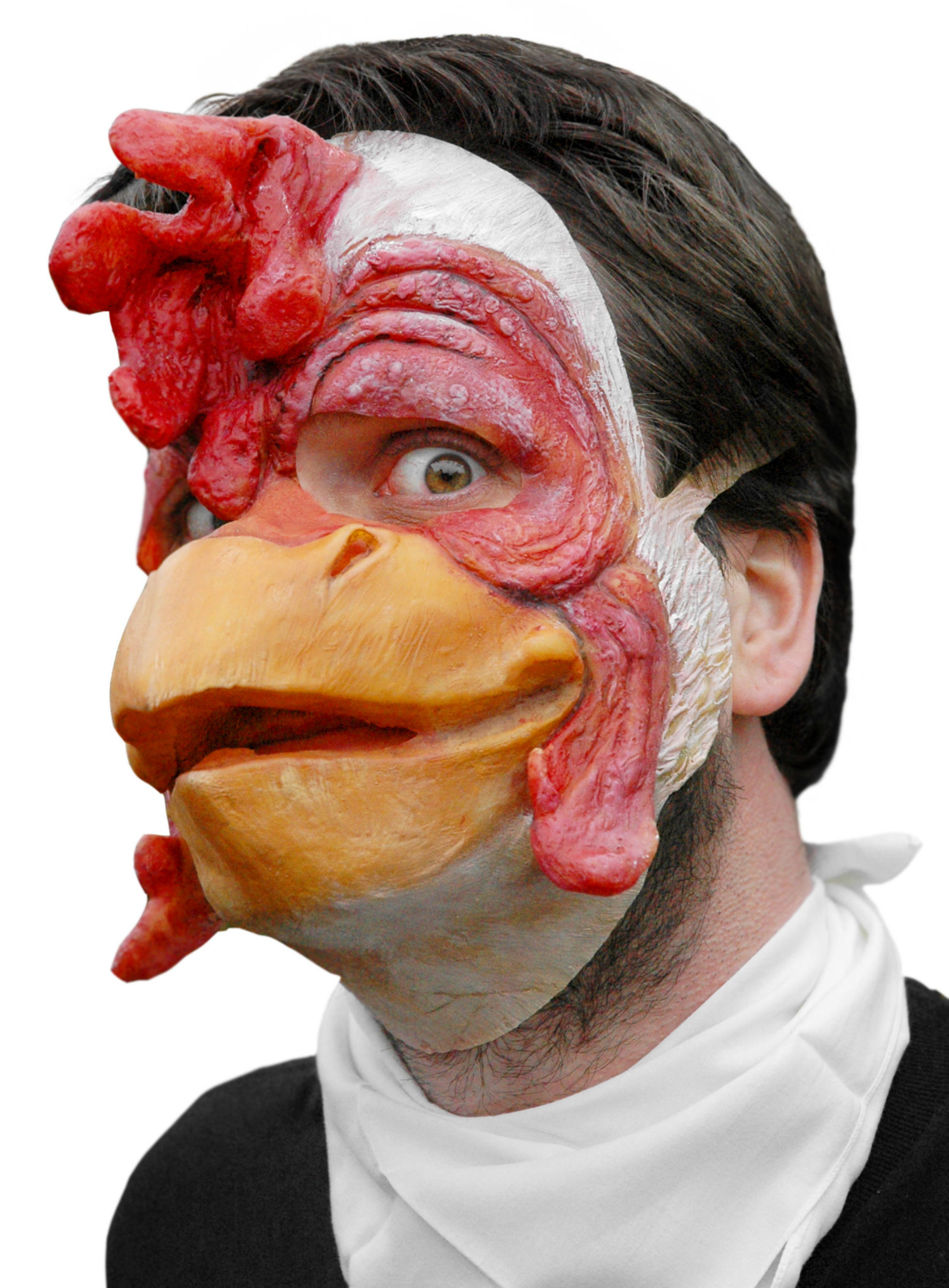 Verrücktes Huhn Maske