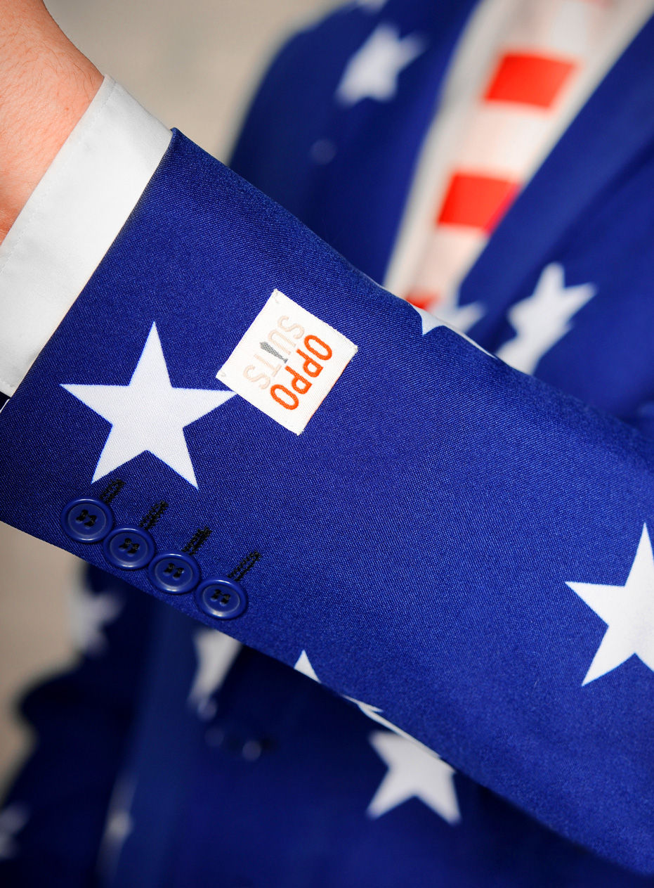 OppoSuits Stars and Stripes Anzug