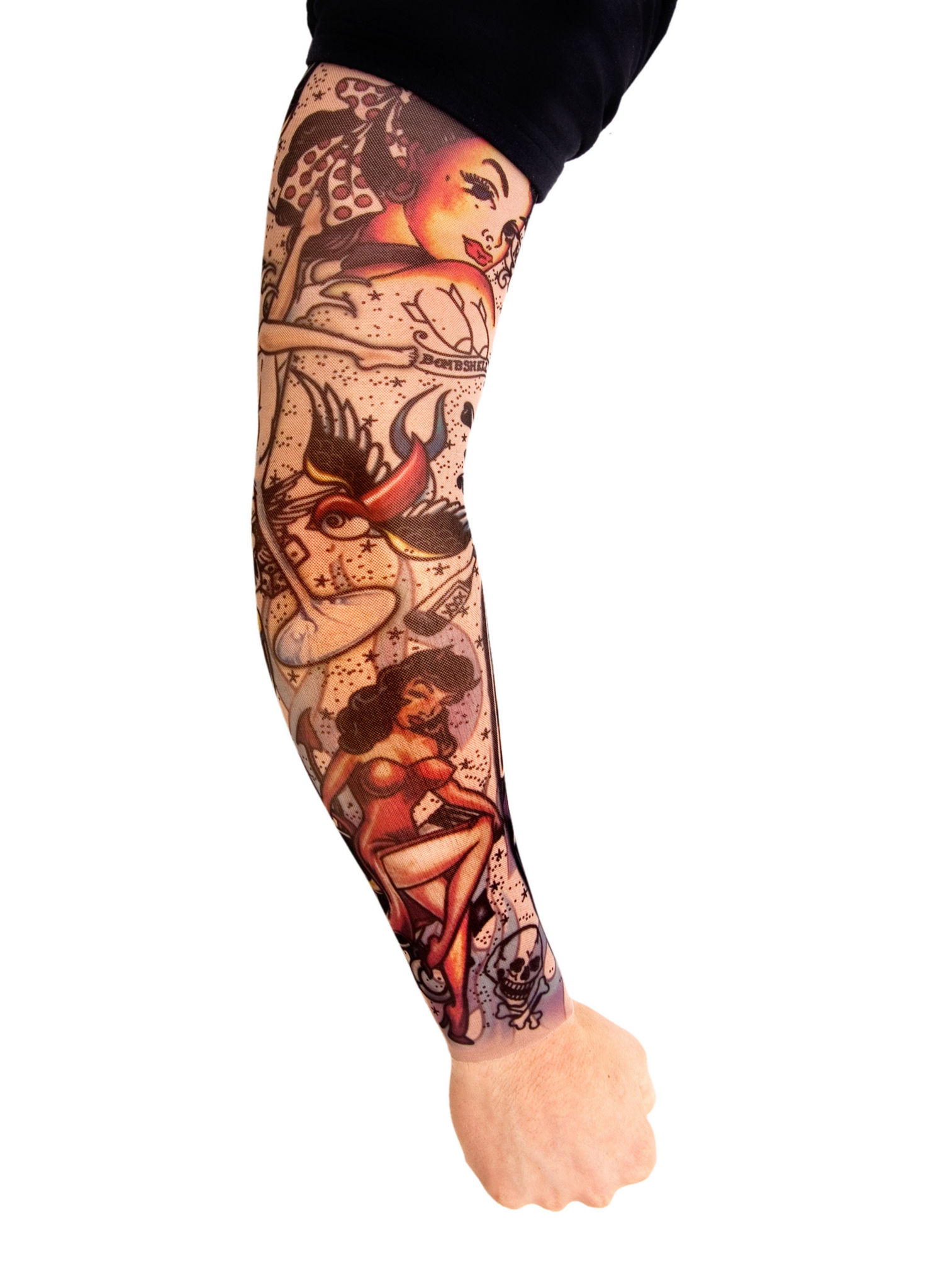 Rockabilly Tattoo Skin Ärmel
