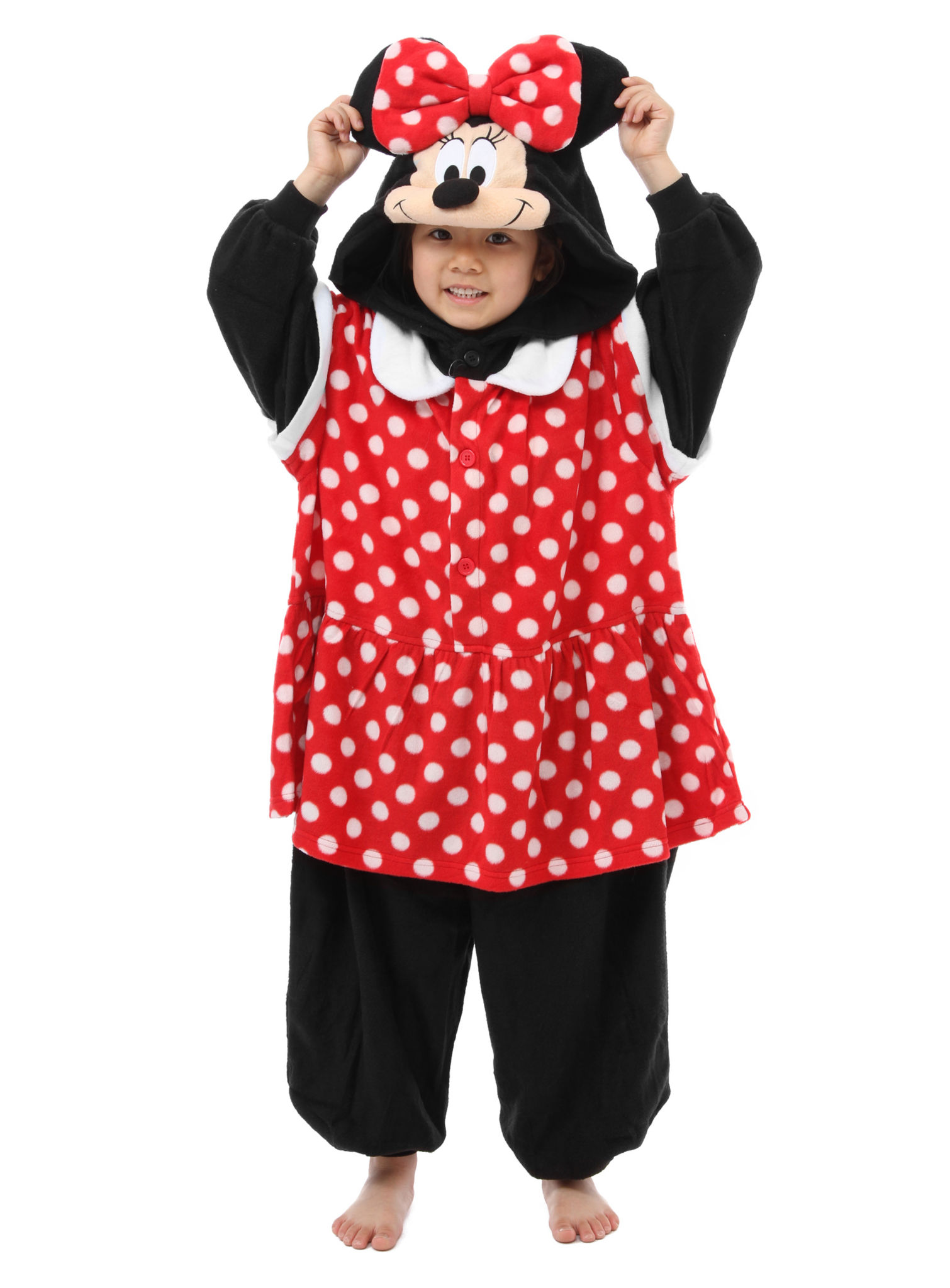 Minnie Maus Kigurumi Kinderkostüm