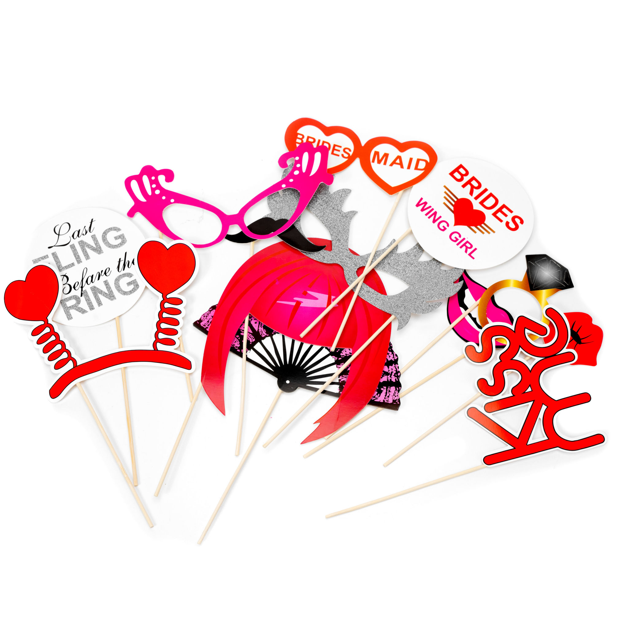 Brautparty Foto-Sticks
