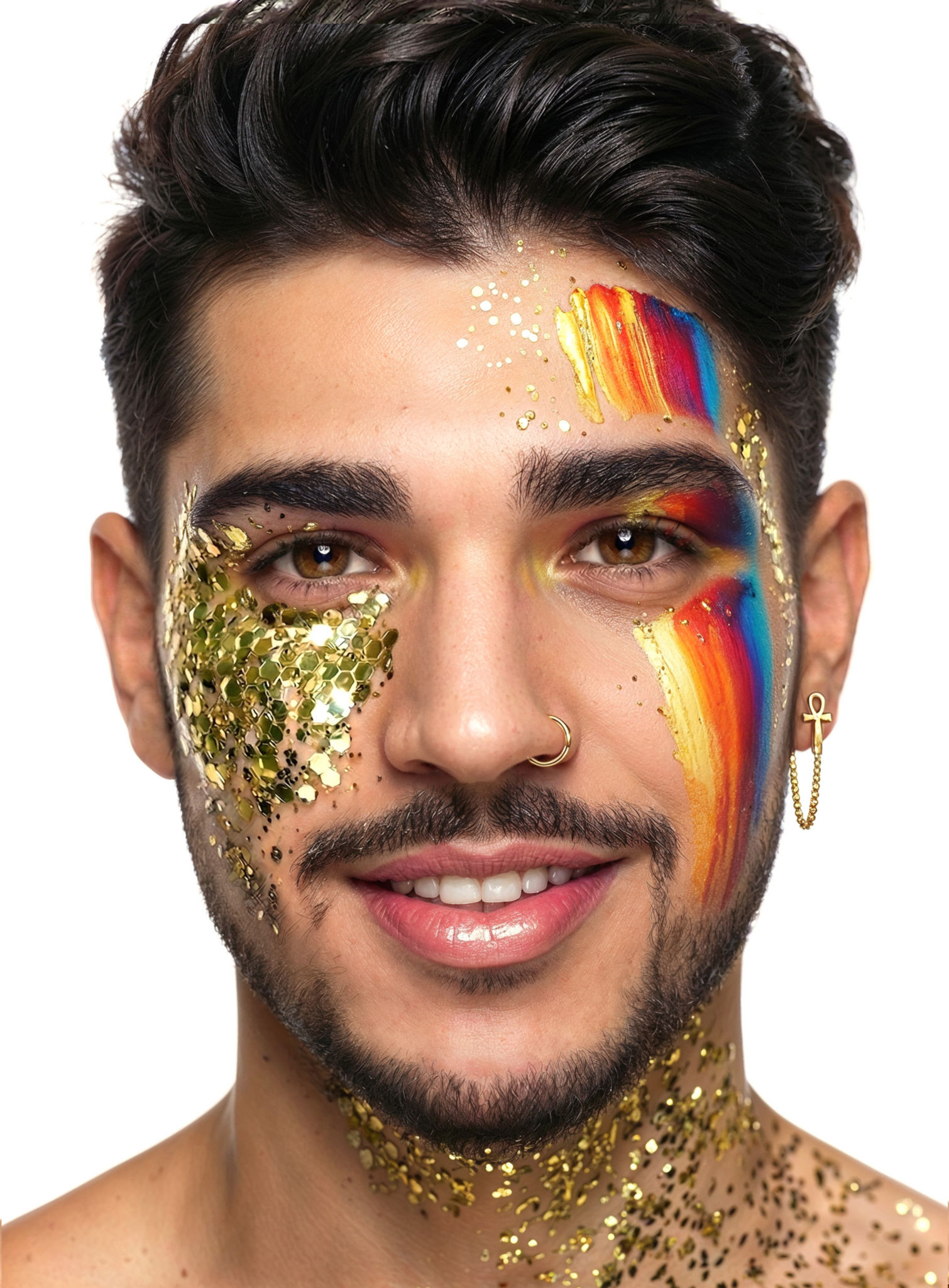 Moon Glitter Bio Chunky Glitzer gold