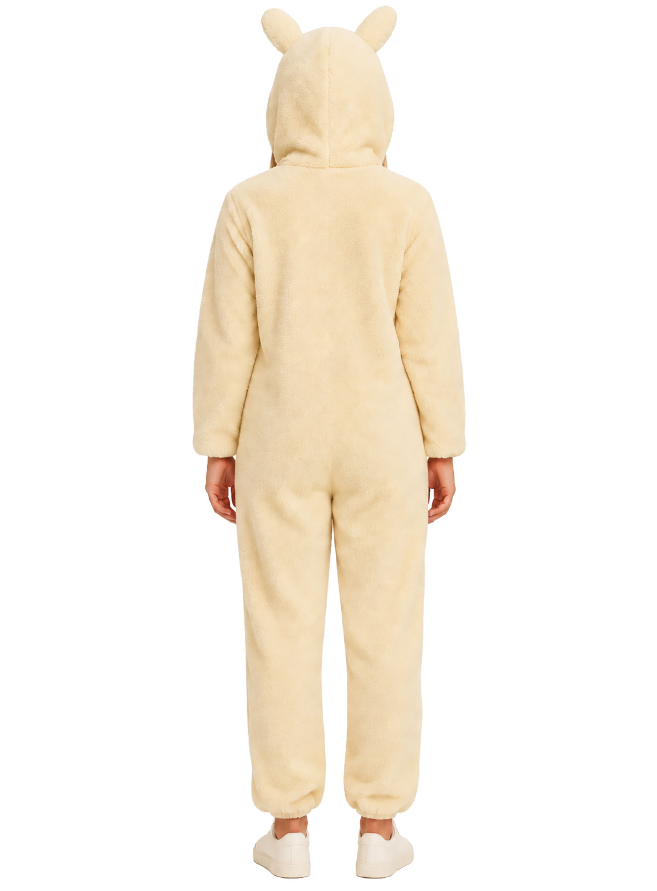Herz Lafufu Kostüm für Erwachsene beige