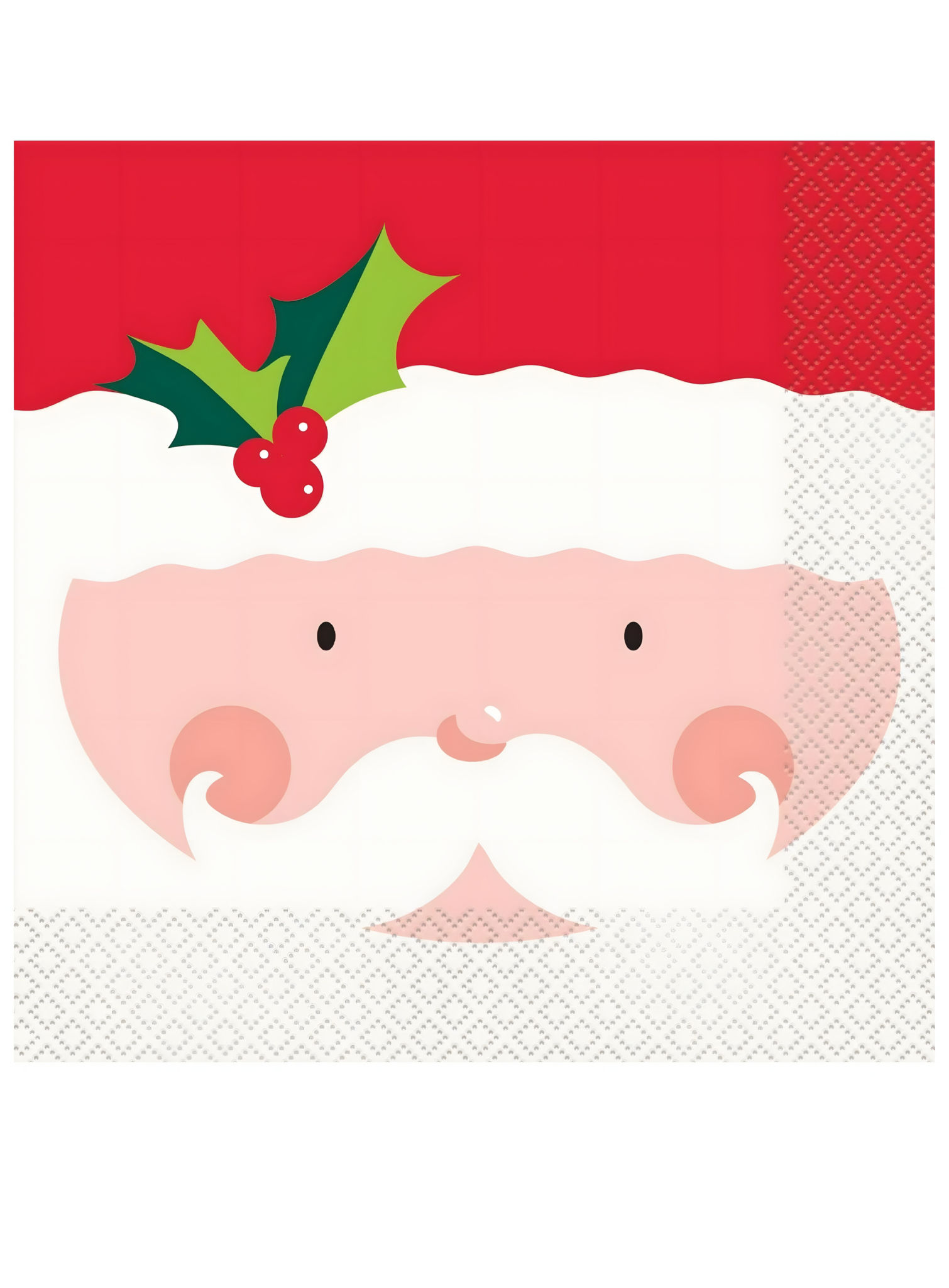 16 Weihnachtsservietten Nikolaus – 33 x 33 cm