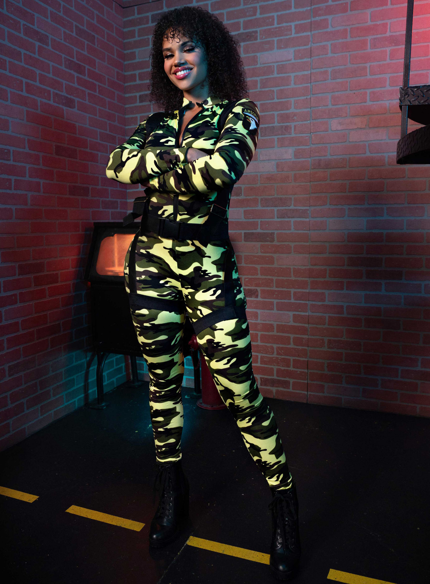 Sexy Army Girl Kostüm