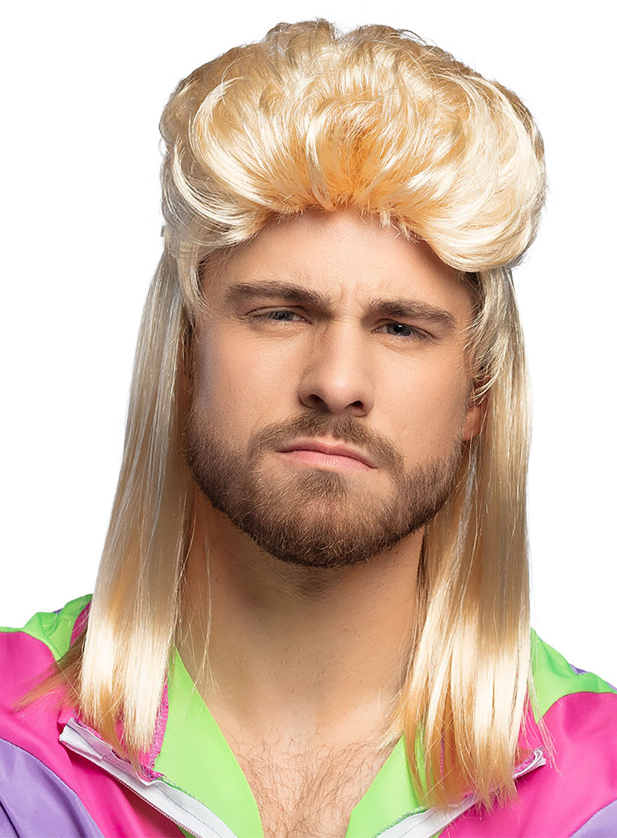 80er Vokuhila blond