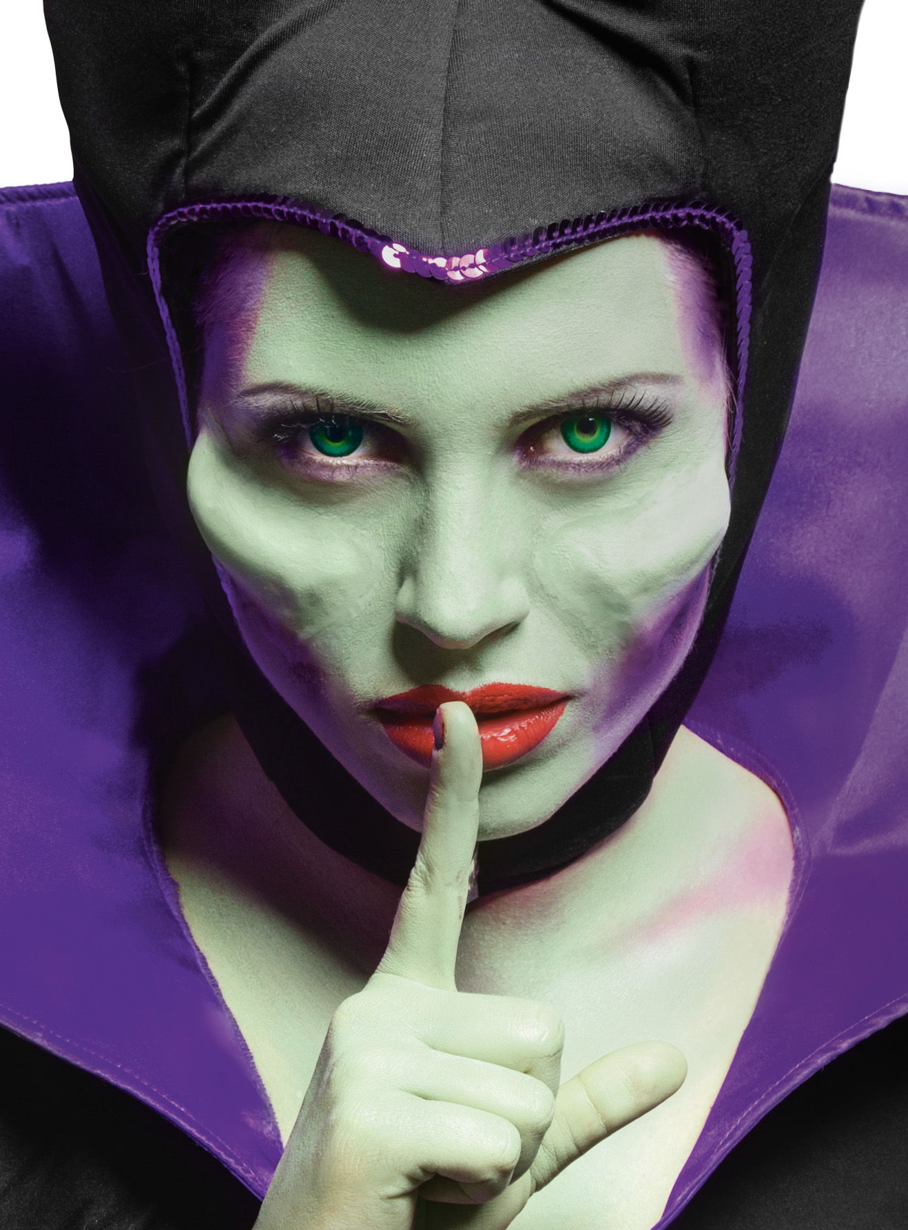 Monsterwangen aus Latex mit Mastix