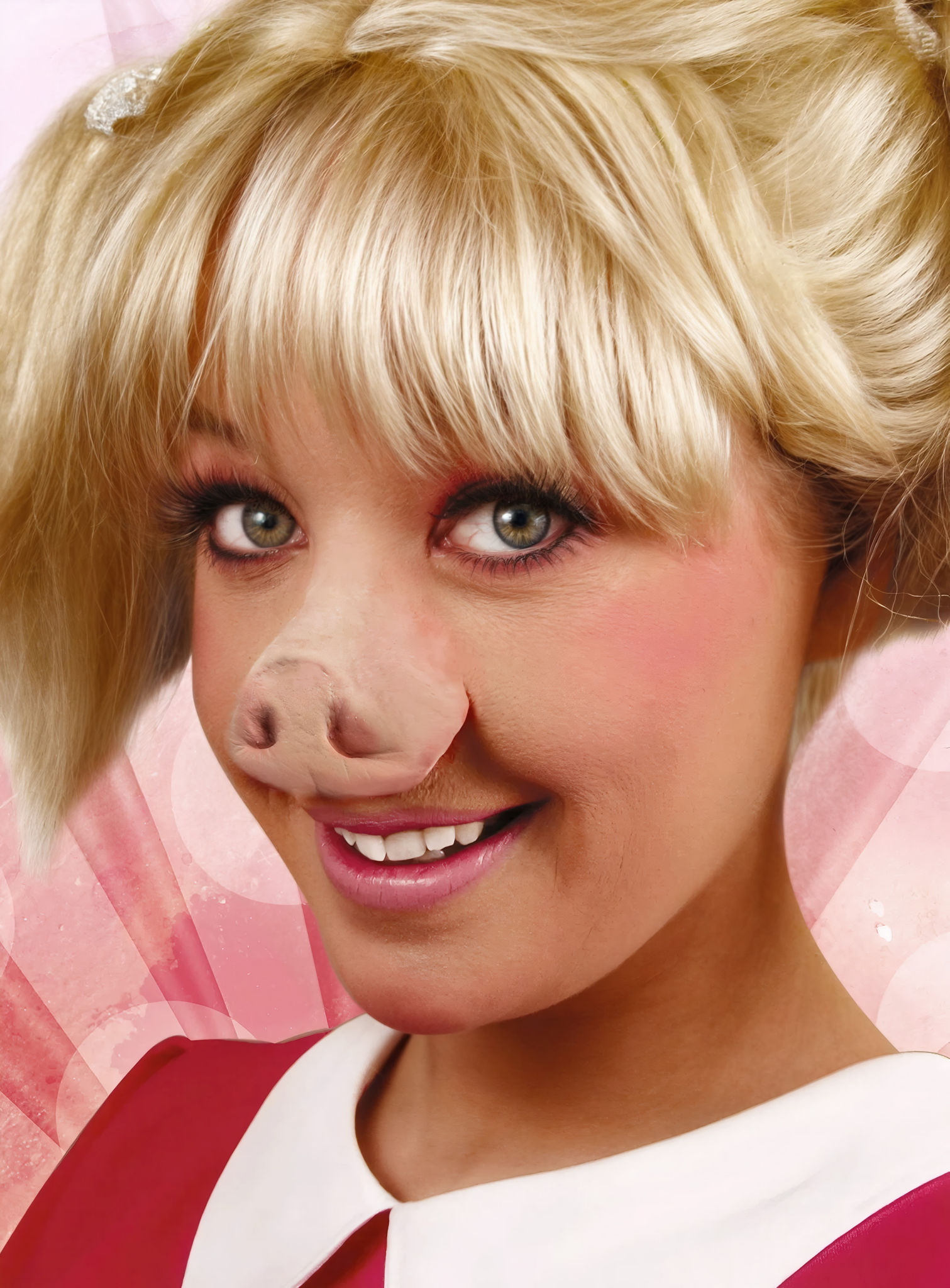 Schweinenase Piggy Latexnase mit Mastix
