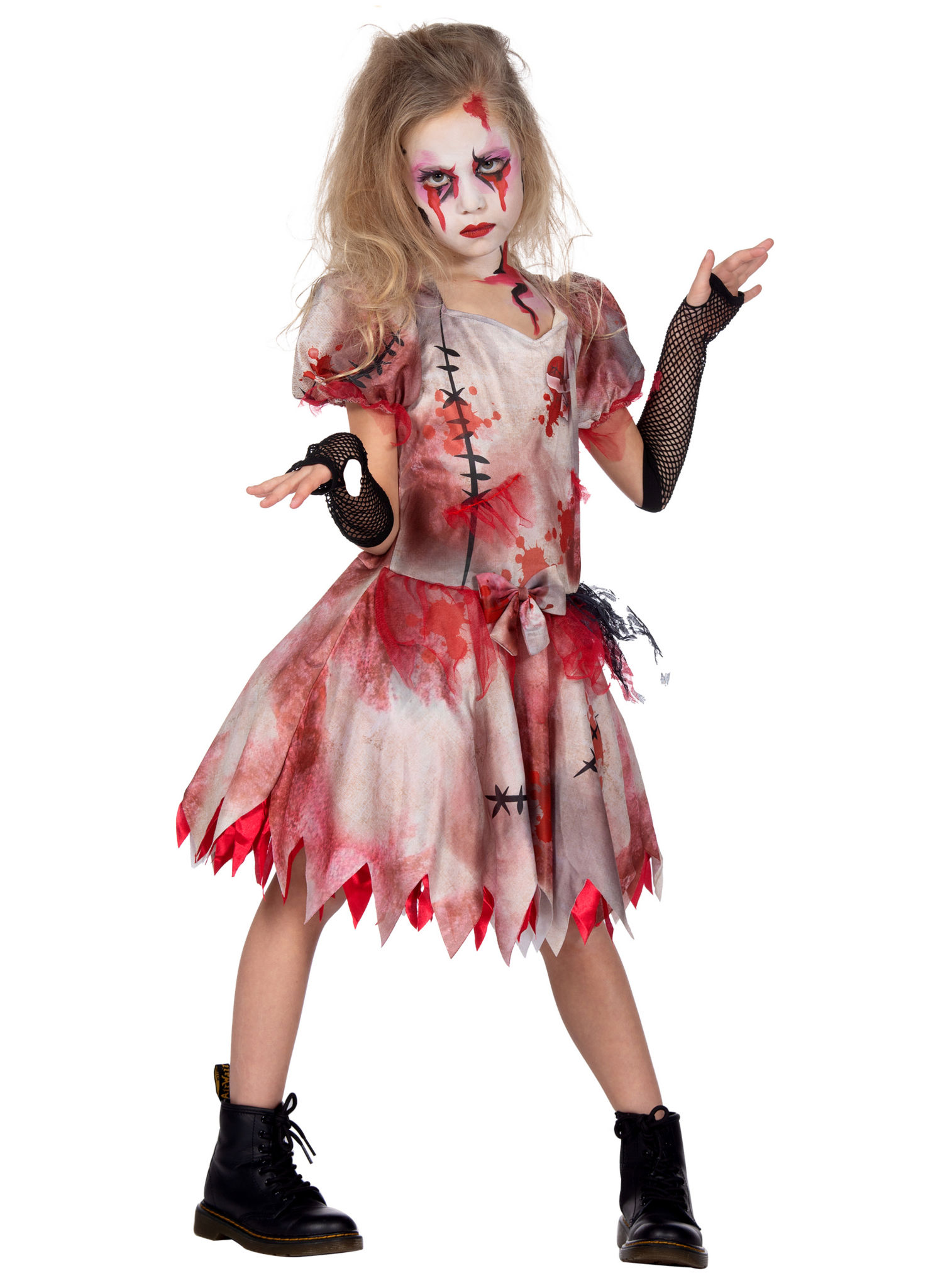 Halloween Kleid mit Blut für Mädchen