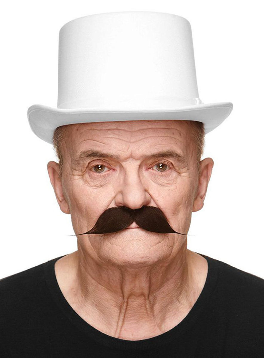 Englischer Moustache Schnurrbart