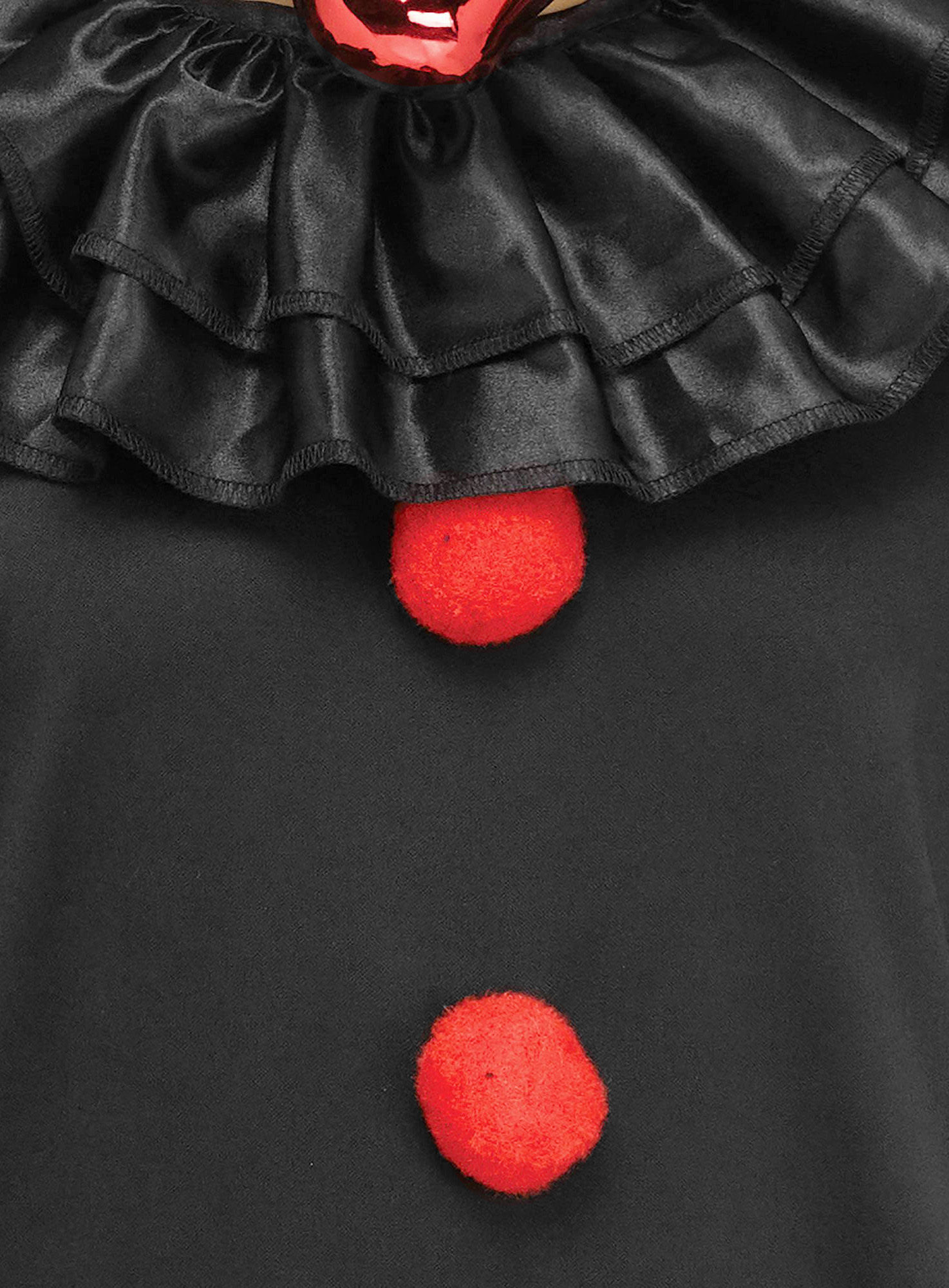 Hochglanz Horrorclown Kostüm für Kinder