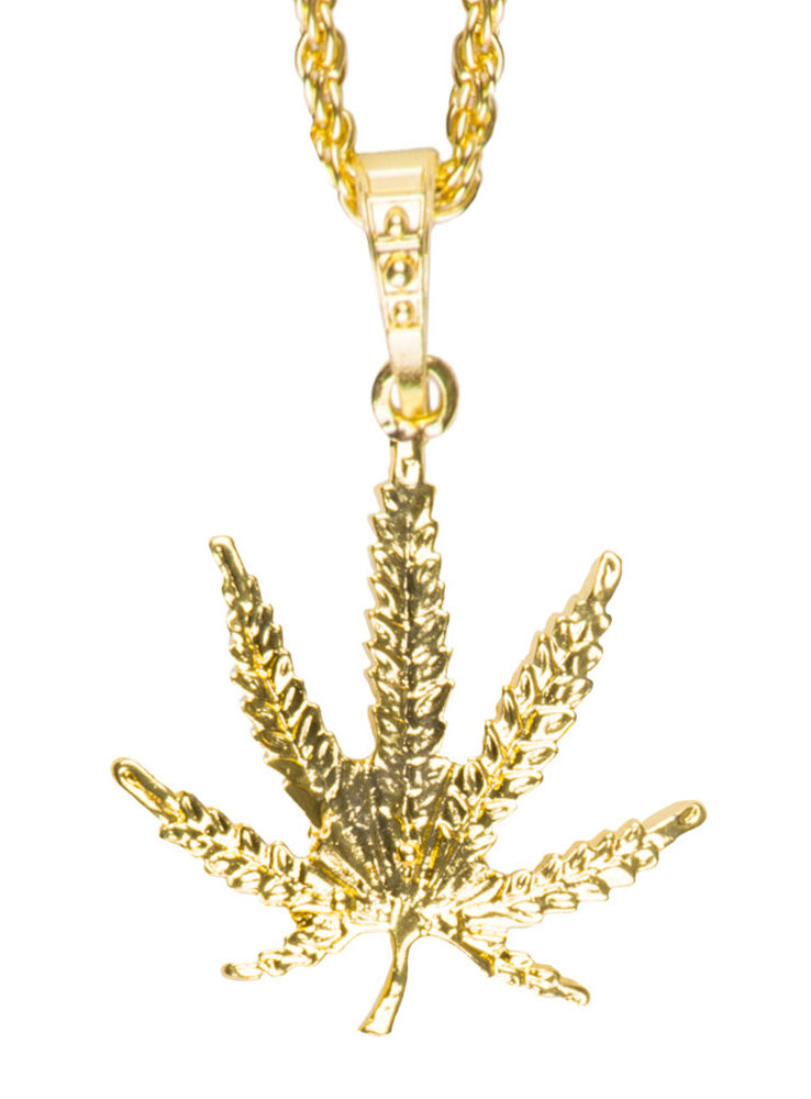 Gouden Gras Halsketting