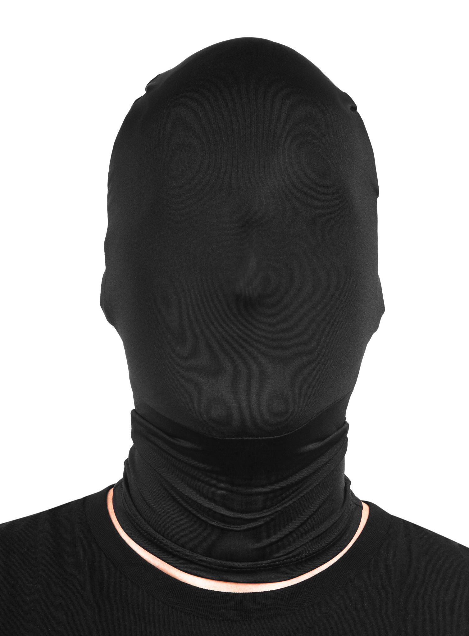 Zwart Phantom Masker - Kousenmasker van Stof