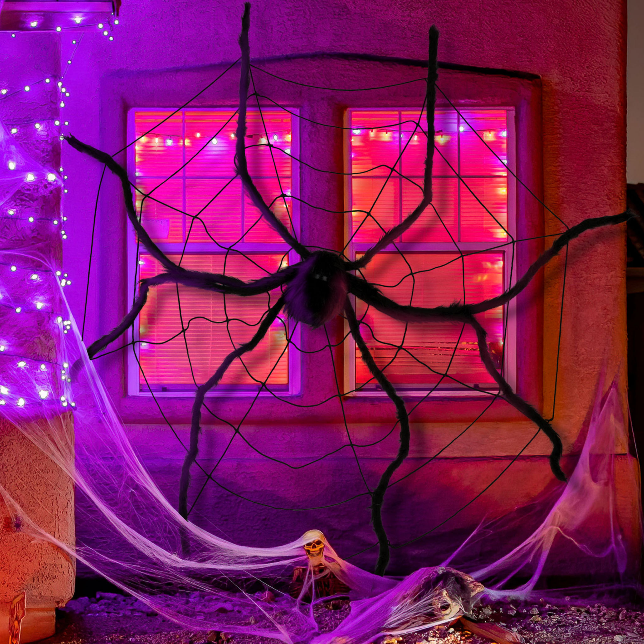 Riesenspinne – Halloween Raumdeko