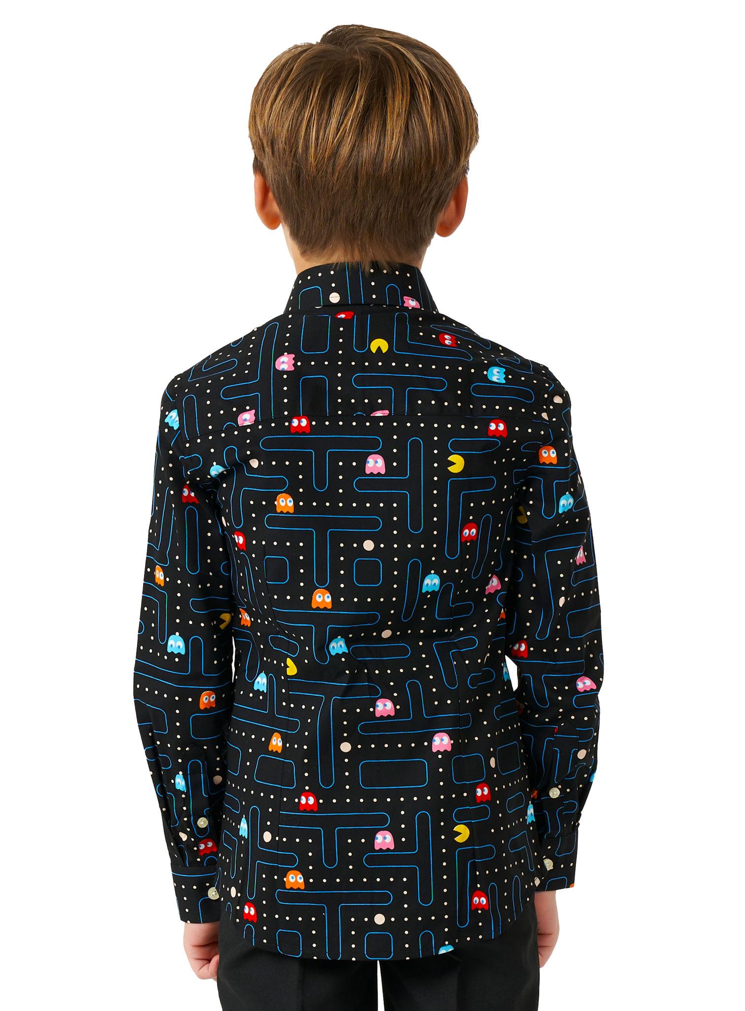 OppoSuits Boys Pac-Man Kinder Overhemd