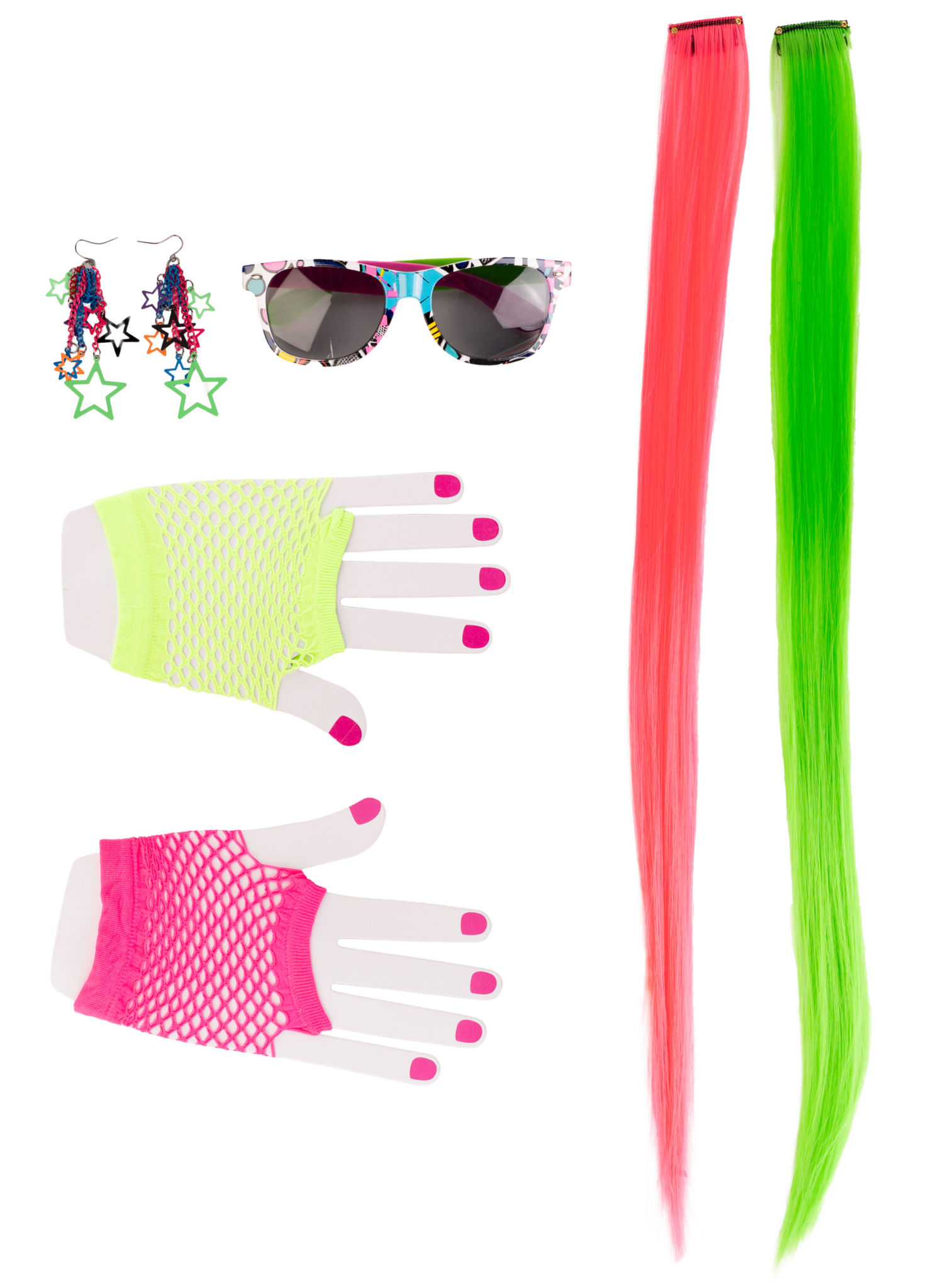 80er Accessoire-Set
