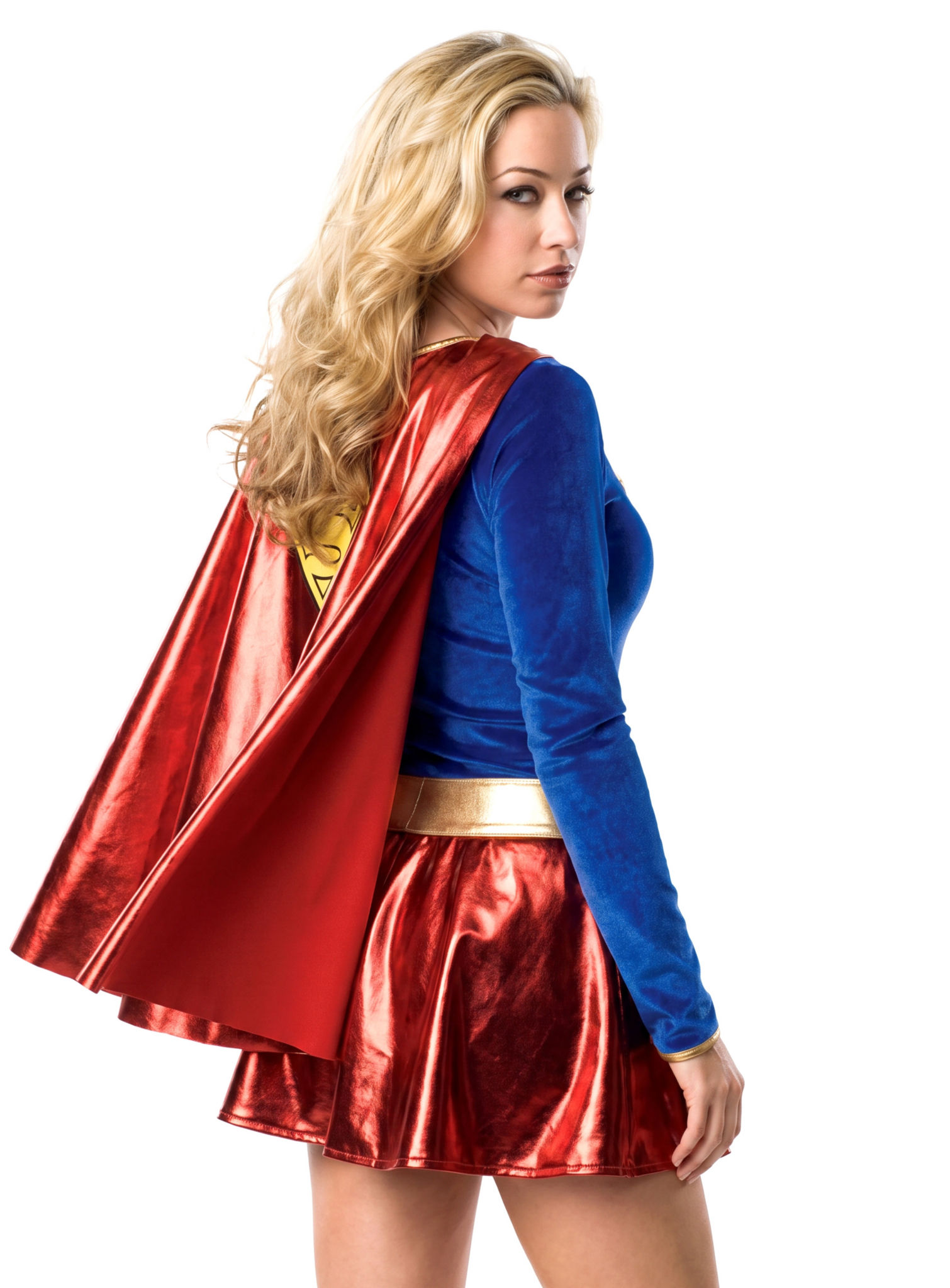 Sexy Superhero Supergirl Kleid