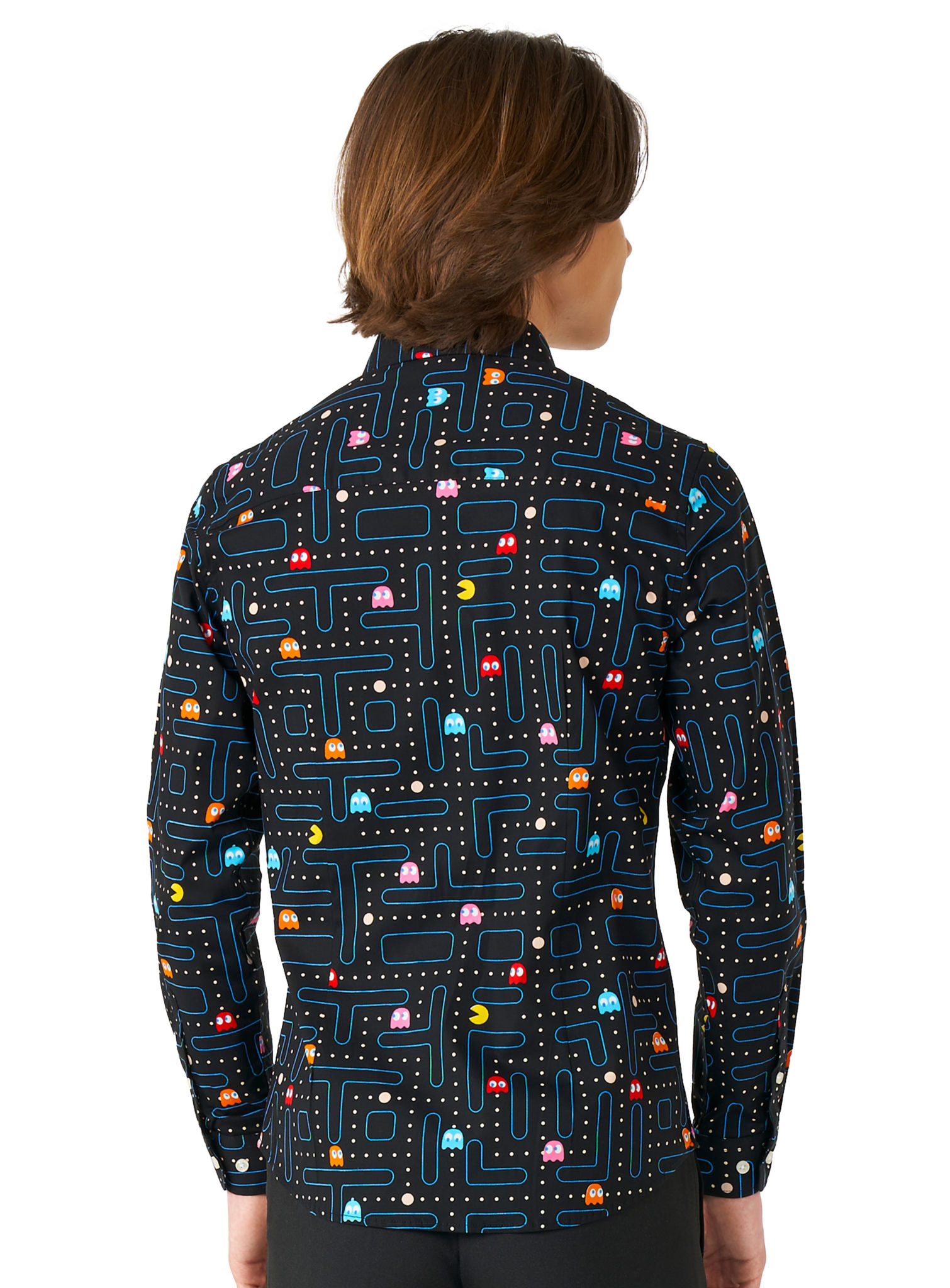 OppoSuits Teen Pac-Man Hemd für Jugendliche