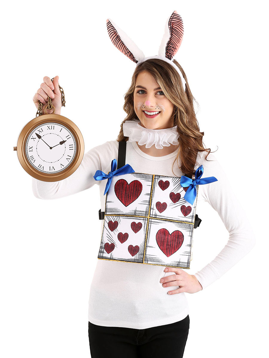 Weißer Hase Accessoire-Set