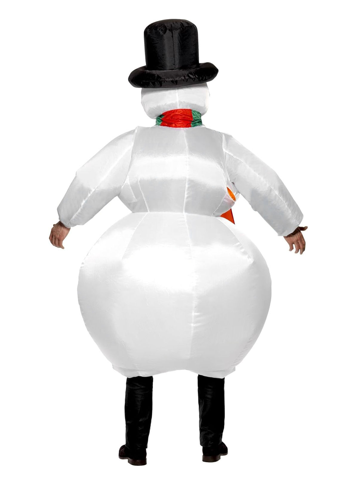 Schneemann aufblasbares Kostüm