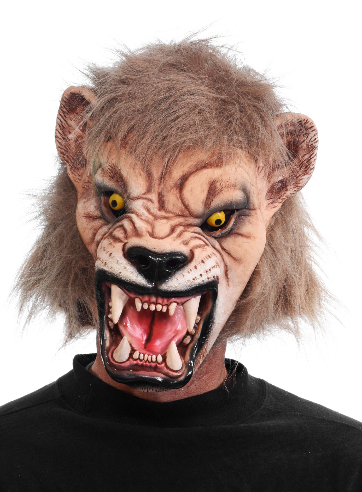 Wilde leeuw masker