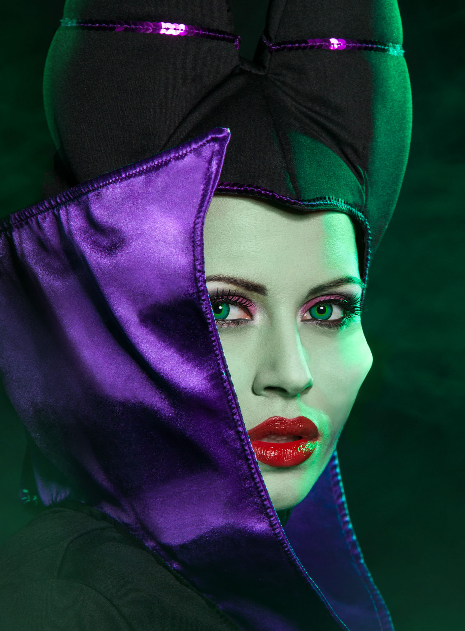 Monsterwangen aus Latex mit Mastix