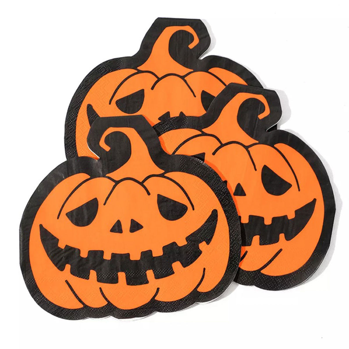 Halloween Party Geschirr und Deko Set XXL 53-teilig