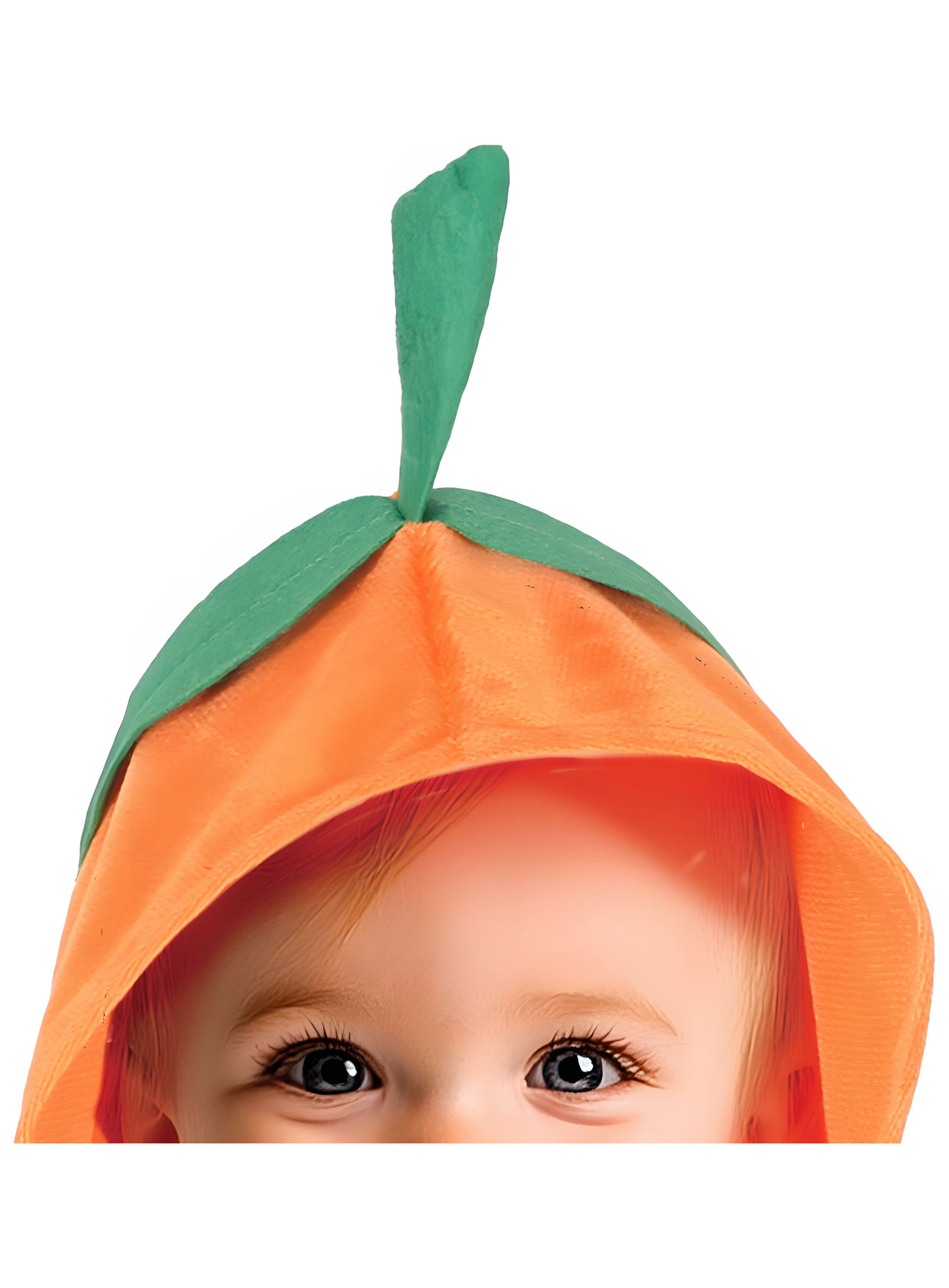 Pompoenponcho voor peuters